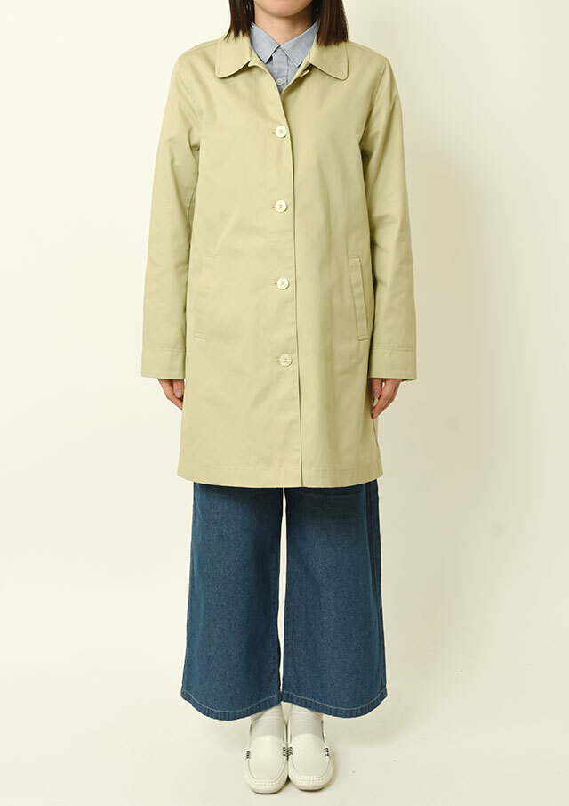 2025春夏】【ポートランド】TCツイルステンカラーコート【PL115301