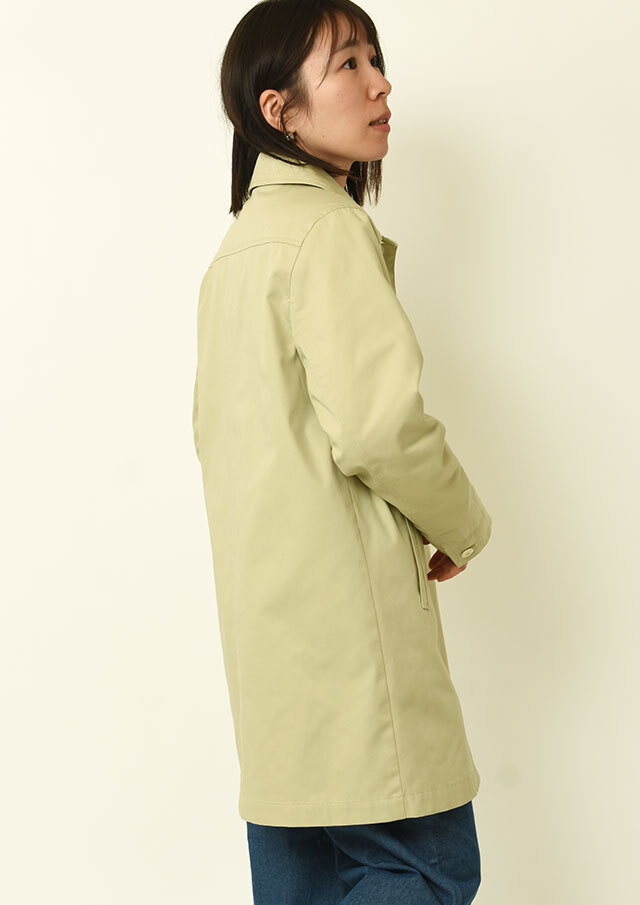 2025春夏】【ポートランド】TCツイルステンカラーコート【PL115301