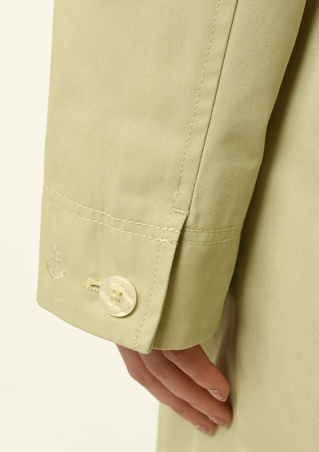 2025春夏】【ポートランド】TCツイルステンカラーコート【PL115301