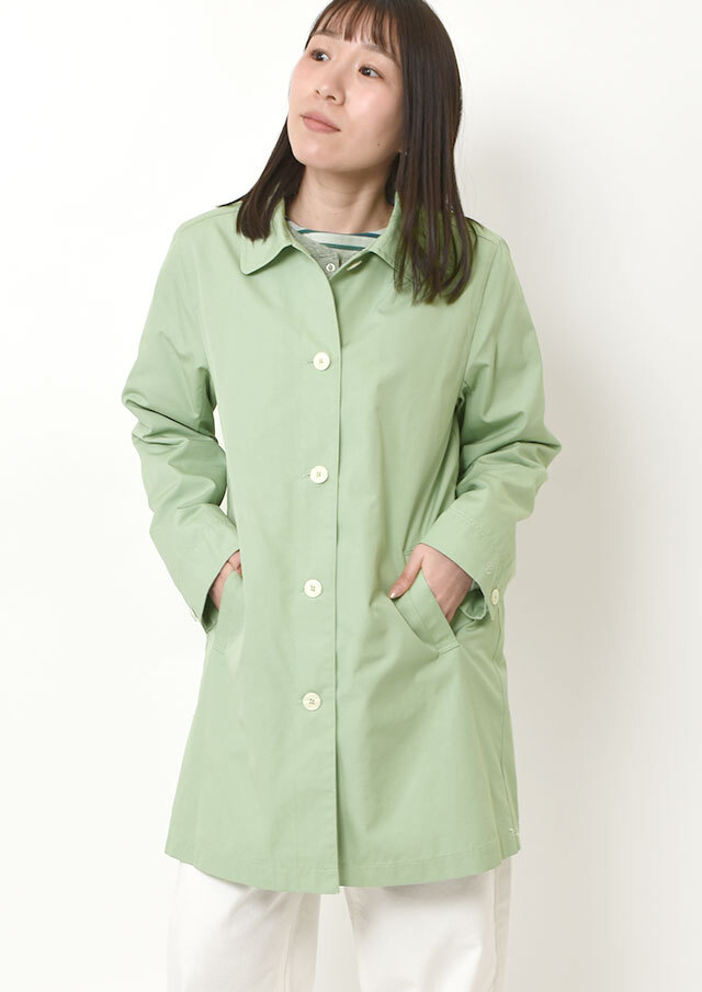 【2026春夏】【ポートランド】TCウェザーステンカラーコート【PL116301】【S11】