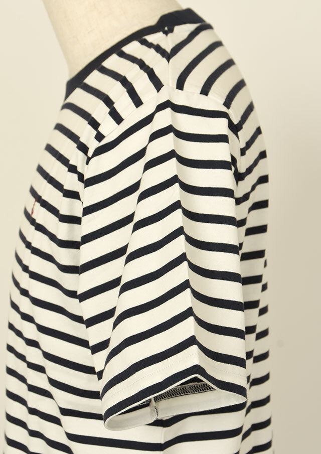SALE!!【2025春夏】【ポートランド】ボーダークルーネックTシャツ半袖【メンズ】【PL155206】【S12】