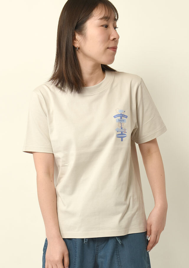 SALE!!【2025春夏】【ポートランド】ロードサインプリントTシャツ【PL155256】【S12】