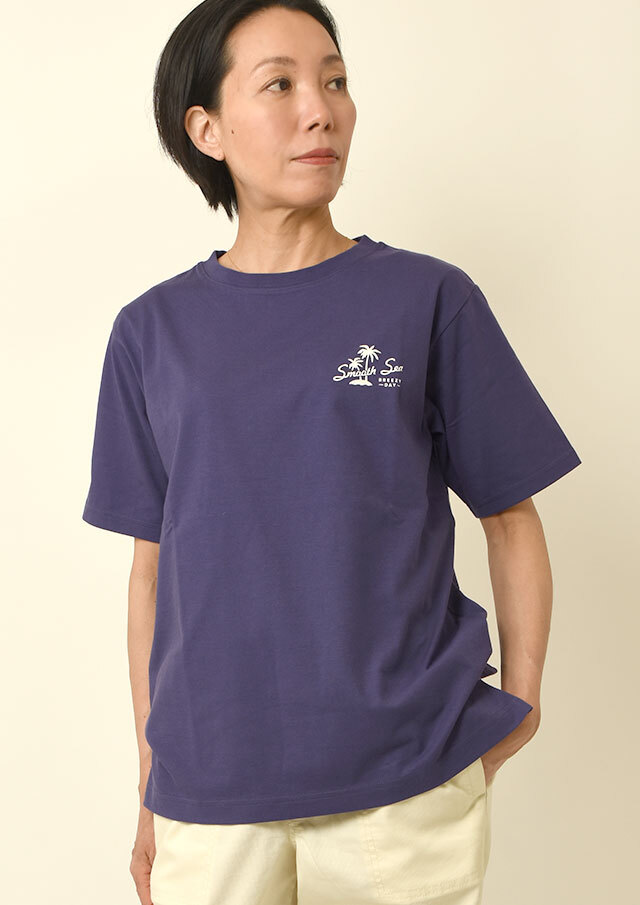 2025春夏】【ポートランド】TC吸水速乾_プリントロング丈Tシャツ