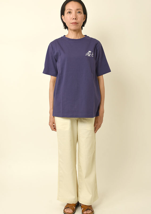 2025春夏】【ポートランド】TC吸水速乾_プリントロング丈Tシャツ