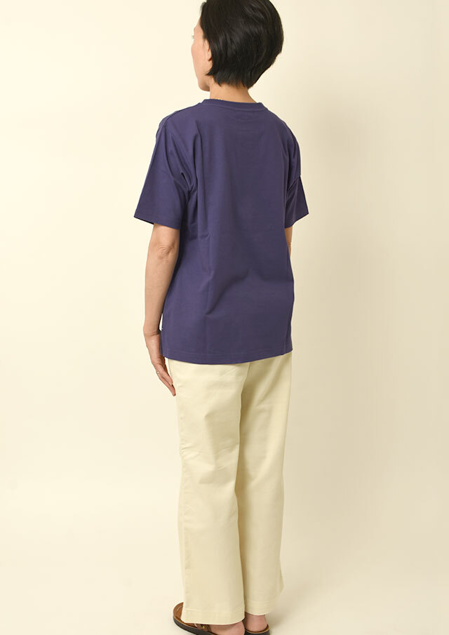 2025春夏】【ポートランド】TC吸水速乾_プリントロング丈Tシャツ