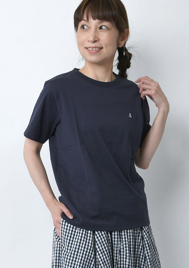 【2026春夏】【ポートランド】無地クルーネックTシャツ【PL156306A】【S12】