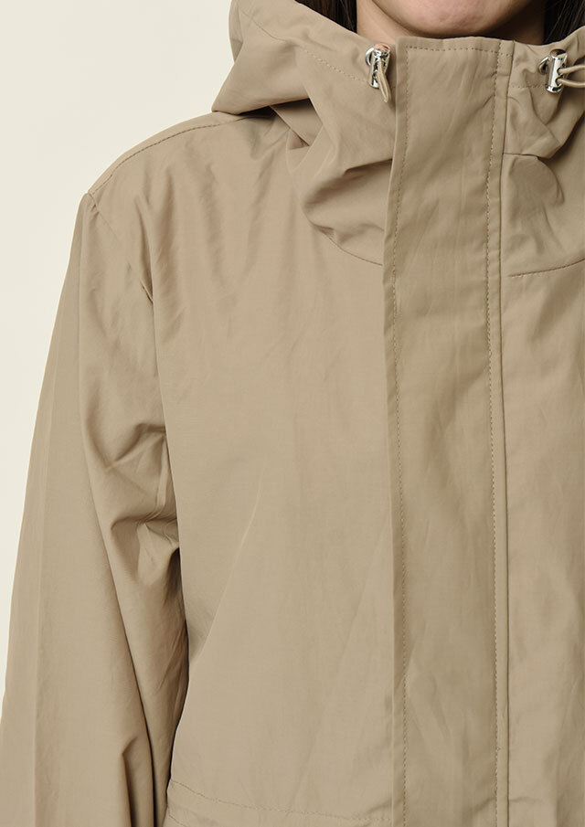 2025春夏】【ポートランド】撥水加工ミリタリー風フードジャケット