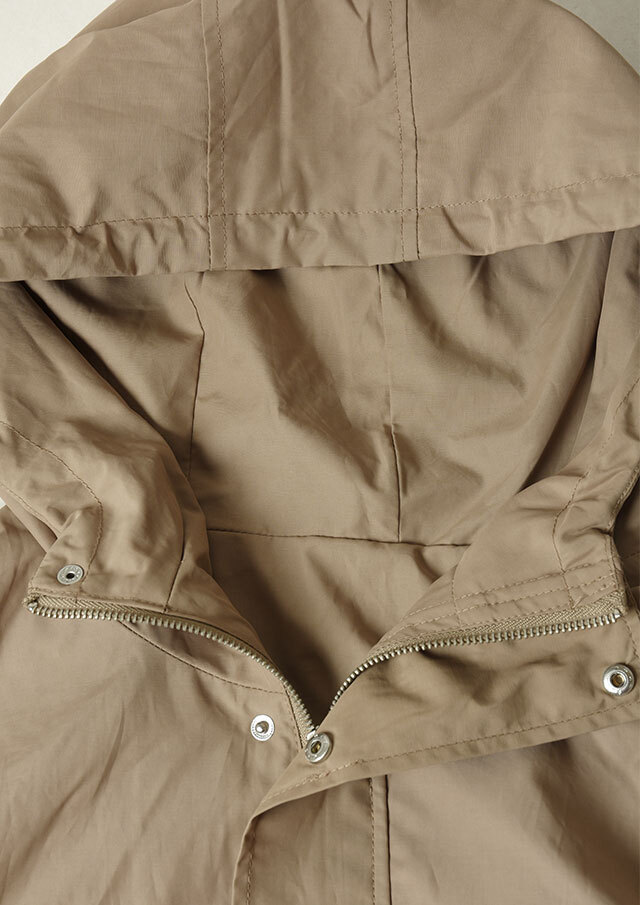 2025春夏】【ポートランド】撥水加工ミリタリー風フードジャケット