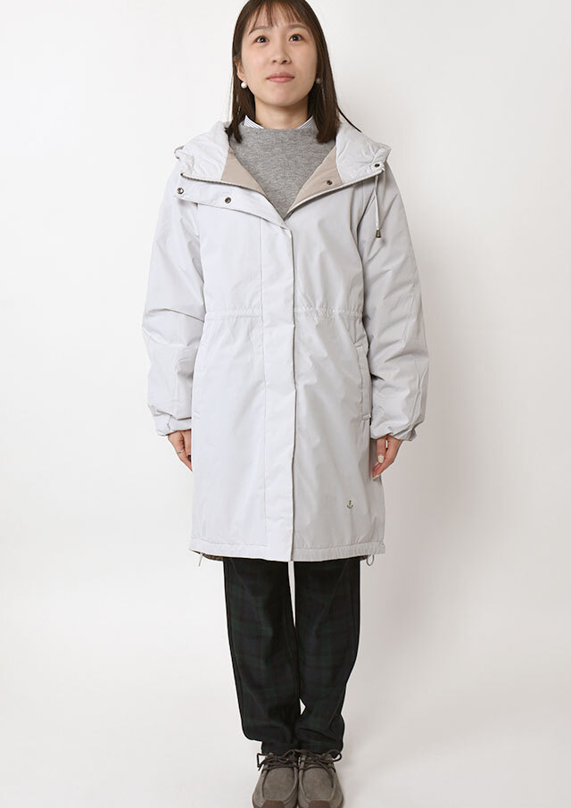 2025秋冬】【ポートランド】ウォーマル中綿フードコート【PR3-24207