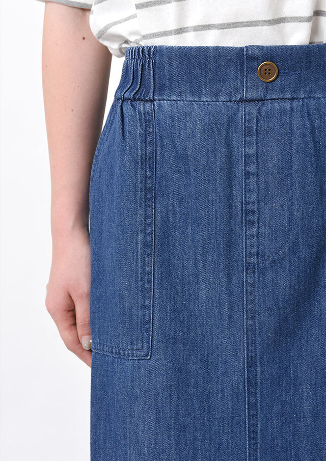 2025春夏】【ポートランド】8ozデニムベイカースカート【PS3-35912