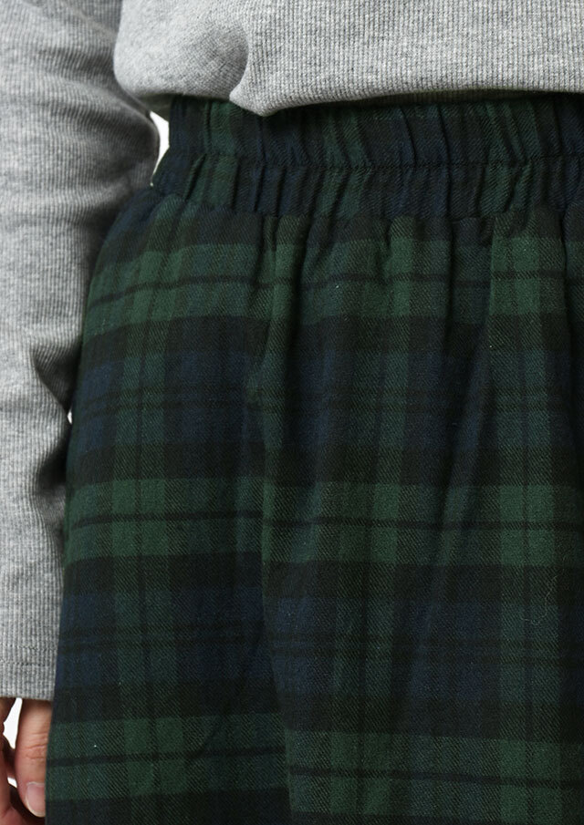 2025秋冬】【ポートランド】薄起毛タータンチェックスカート【PS3