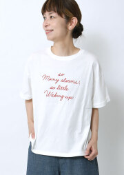 【2026春夏】【ブルーライフ】USAコットン刺繍ロゴTシャツ【B-862328】【S12】