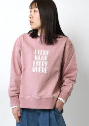 【2026春夏】【ブルーライフ】裏毛ロゴプルオーバー【BL076001】【S11】