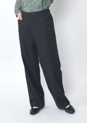 【2025秋冬】【ブルーライフ】裏起毛ワイドパンツ【BL095604】【S22】