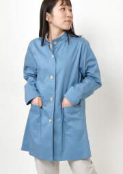【2026春夏】【ブルーライフ】TCタイプライタースタンドカラーコート【BL116001】【S11】