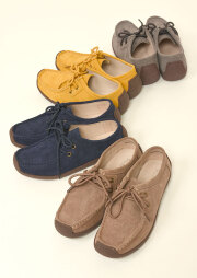 【2025秋冬】【ポートランド】スエードモカシンシューズ【P606005KD】【S21】