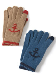 マリンカジュアルの洋服専門店 イカリマーク・ボーダー・チェック M・L