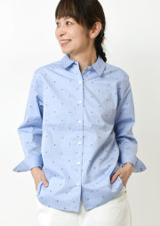 【2026春夏】【ポートランド】アンカープリントブラウス【PL056301】【S11】