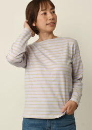 SALE!!【2025春夏】【ポートランド】ボーダーボートネック長袖【PL075201】【S11】