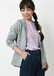 【2025秋冬】【ポートランド】ミニ裏毛ZIPパーカー【PL075804】【S21】