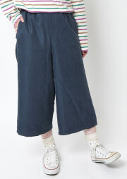 【2025秋冬】【ポートランド】マイクロコールワイドクロップドパンツ【PL095901】【S22】