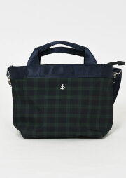 【2025】【ポートランド】ブラックウォッチ2WAYショルダーバッグ【PL105501】【S21】