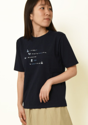 期間限定10%OFF!【2025春夏】【ポートランド】ロゴ＆マリンモチーフTシャツ【PL155410】【S12】