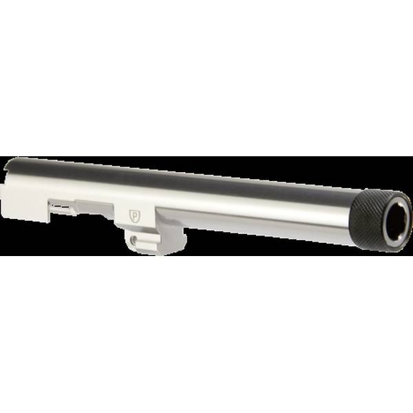 デトネイター 東京マルイ M9A1用 Bretta92 Factoryタイプ サイレンサー対応 アルミアウターバレル 銀 14mm正ネジ トイガンパーツ OB-TM59ASV