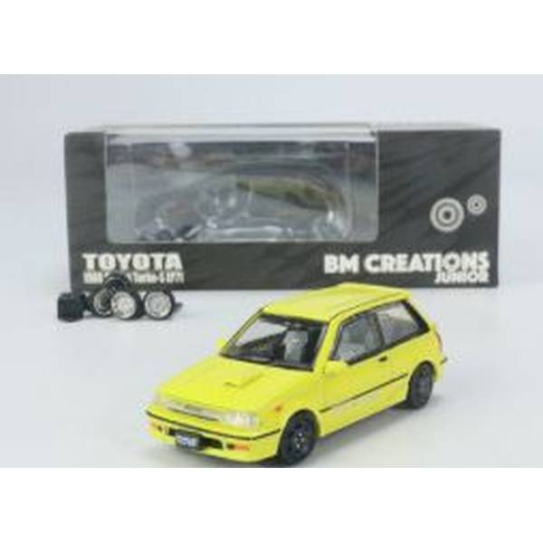 7月予約】BM CREATIONS 1/64 トヨタ スターレット ターボS 1988