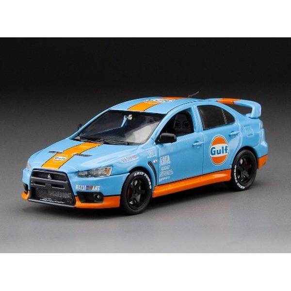 ビテス 1/43 ミツビシ ランサーエボリューションX ガルフ・オイル 完成