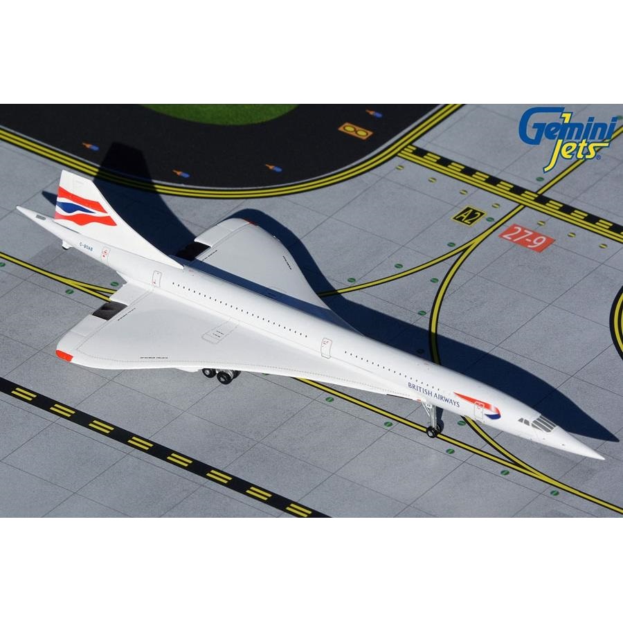 1/400  ブリティッシュ航空　コンコルド　Ｇ－ＢＯＡＣ　ユニオンフラッグ Amazon.co.jp: 1/400 ブリティッシュ航空 コンコルド G