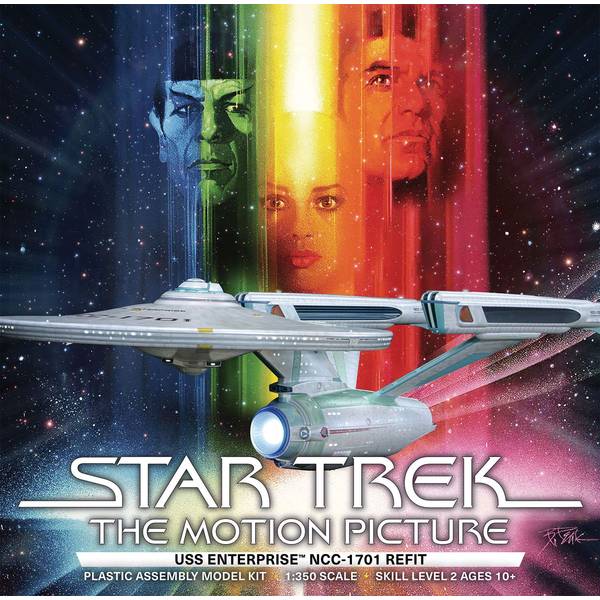 【 5月予約】ポーラライツ 1/350 スター・トレック TMP NCC-1701 U.S.S.エンタープライズ 改装型 キャラクタープラモデル POL1006