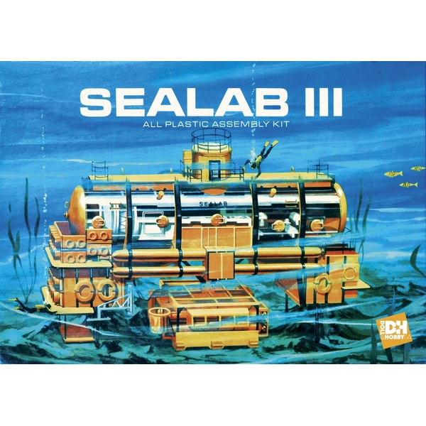 【2月予約】ドール＆ホビー 1/93 アメリカ海軍 海底居住実験計画 シーラブ III スケールモデル DHG1721