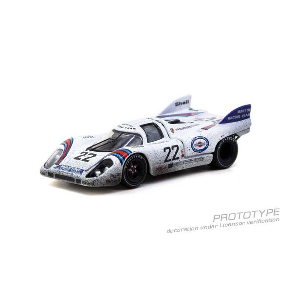 【6月予約】ターマックワークス 1/64 ポルシェ 917KH No.22 1971 ル・マン24時間 ウィナー H.Marko/and more Race finished 完成品ミニカー CWB64-002-LMRF22