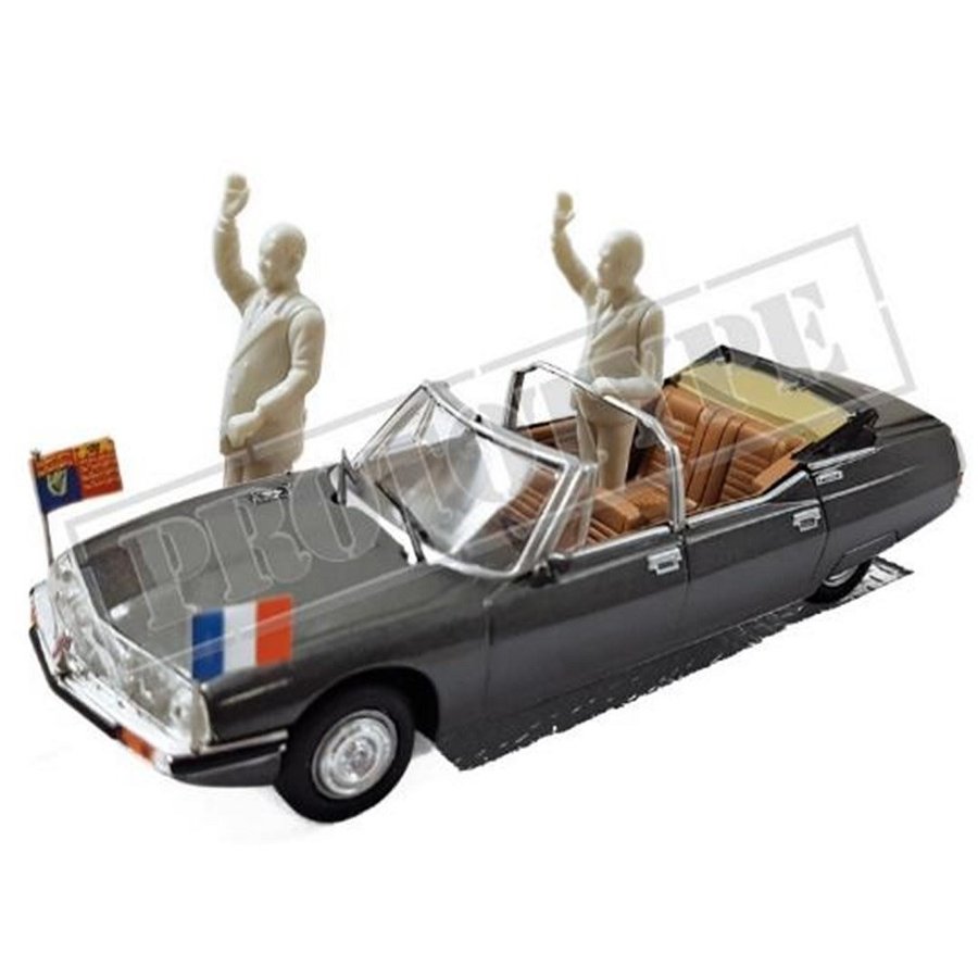 ノレブ 1/43 シトロエン SM 大統領公用車 1981/1985 フィギュア2
