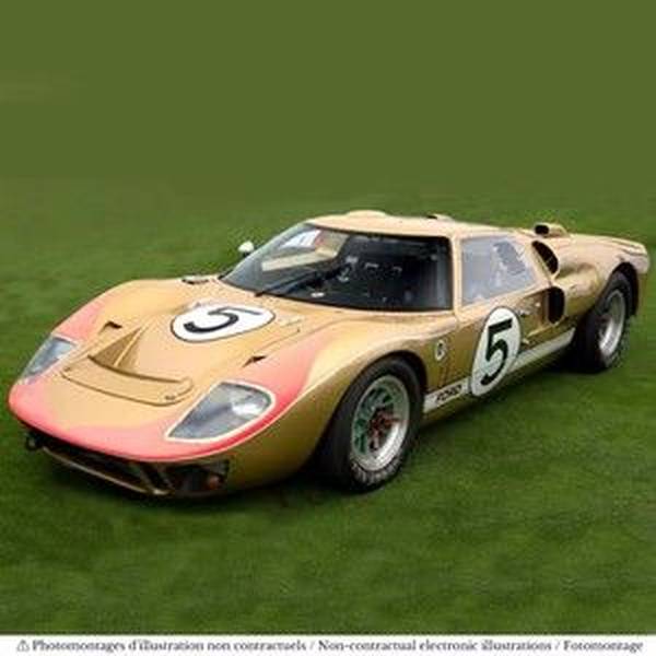 【7月予約】ノレブ 1/43 フォード GT40 No.5 1966 完成品ミニカー 270578