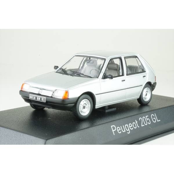 ミニカー　1/43 プジョー 205 GL 1988 Futura(グレー) [471735] ノレブ 1/43 プジョー 205 GL 1988 Futura グレー 完成品