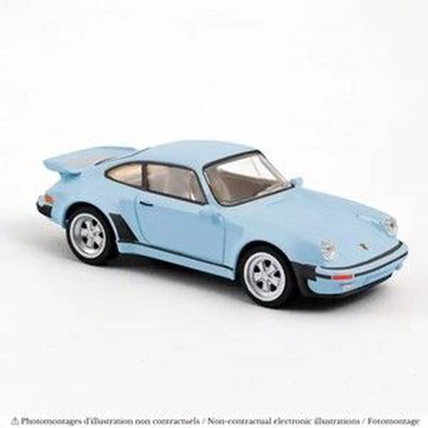 3月予約】ノレブ 1/43 ポルシェ 911 ターボ 1978 ライトブルー 完成品