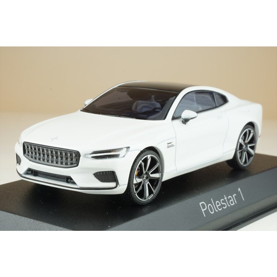 ノレブ 1/43 ポールスター 1 2020 スノーホワイト ブラック