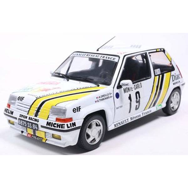 6月予約】ソリド 1/18 ルノー 5 GT ターボ Mk.2 No.19 1989 WRC