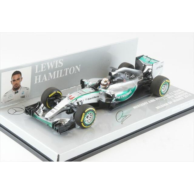 ミニチャンプス 1/43 メルセデス W06 ハミルトン ベルギーGP 2015 ミニチャンプス 1/43 メルセデス W06 ハミルトン ベルギーGP 2015