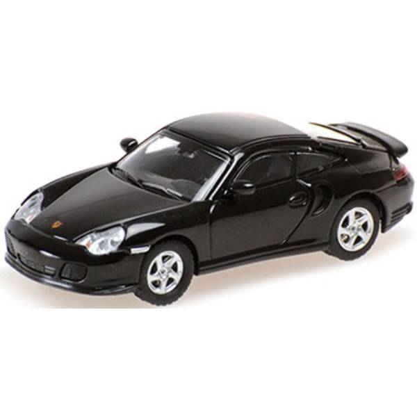 1月予約】ミニチャンプス 1/87 ポルシェ 911 ターボ 2000 ブラック