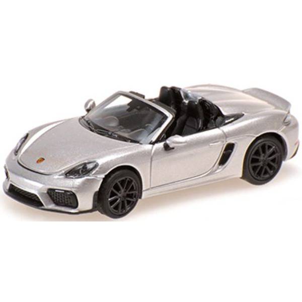 9月予約】ミニチャンプス 1/87 ポルシェ 718 スパイダー 981