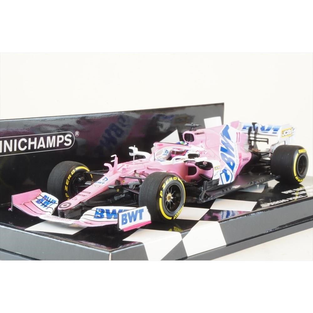 ミニチャンプス 1/43 BWT レーシング ポイント F1 チーム メルセデス RP20 ローンチ・スペック 2020 F1 S.ペレス 完成品ミニカー 417200011