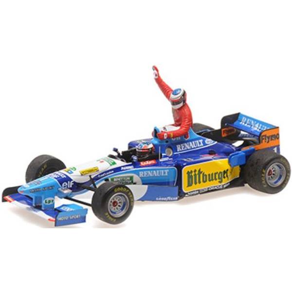 レア！Benettonフォーミュラ(ベネトン)　ディレクターチェア　2脚セット Minichamps 1:18 A. ブルツ ベネトン Playlife B200 #12 式 1