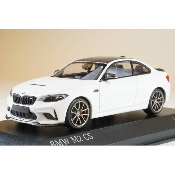ミニチャンプス 1/43 BMW M2 CS 2020 ホワイト/ゴールドホイール
