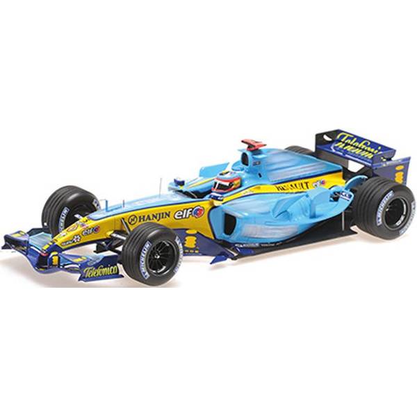 ミニチャンプス 1/18 ルノー R25 No.5 2005 F1 サンマリノGP ウィナー F.アロンソ 完成品ミニカー 117050405