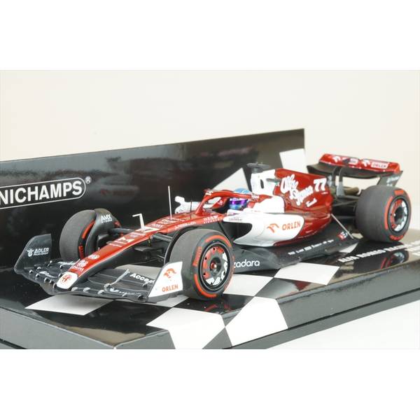 ミニチャンプス 1/43 アルファロメオ C42 No.77 2022 F1