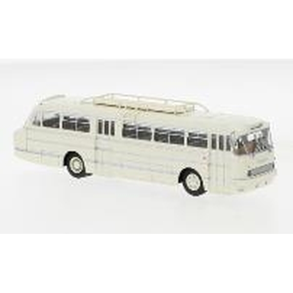 ミニカー　1/87 イカロス 66 シティバス 1968(ホワイト×レッド) [59563] 1月予約】BREKINA 1/87 イカロス 66 市バス 1968 ホワイト 完成