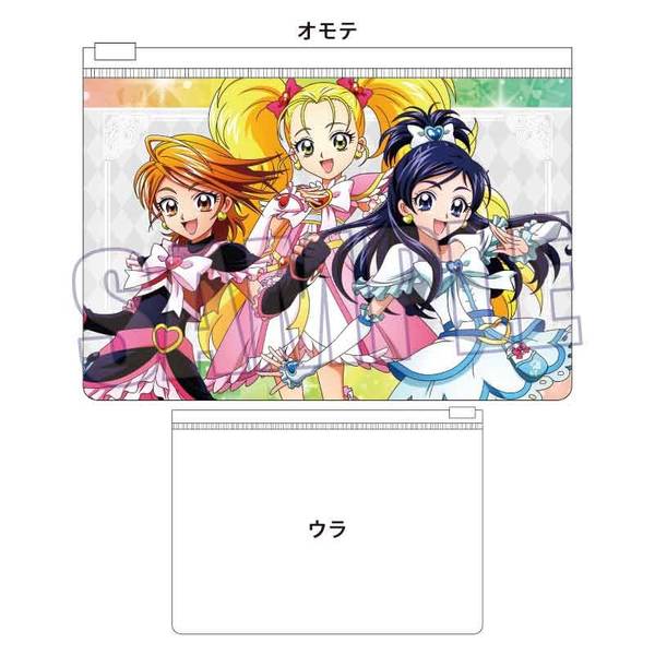 【11月予約】ふたりはプリキュアMax Heart フラットポーチ A Action ver. キャラグッズ 4522776005288